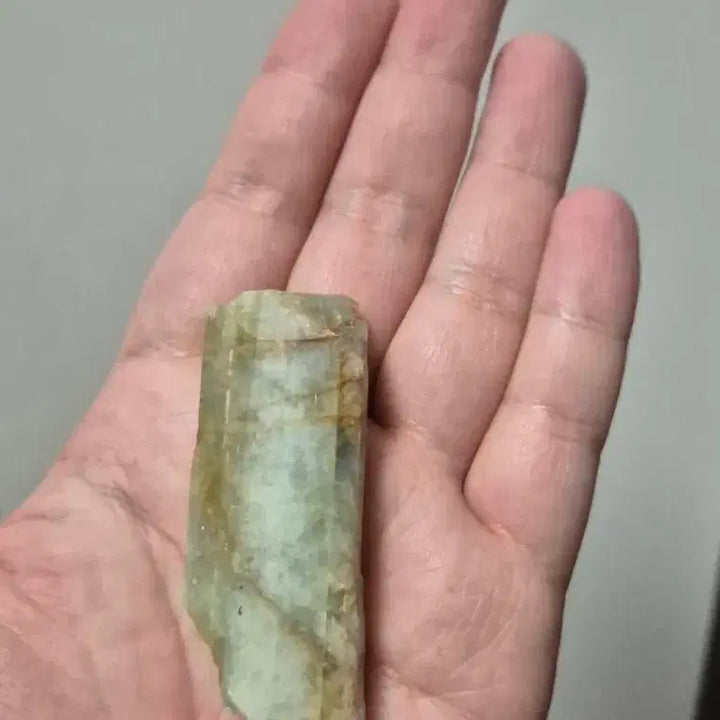 [BUNJANG] Madagascar Green Beryl Aquamarine Rough Mineral Specimen / 하루만 특가 희귀! 마다가스카르산 그린베릴 아쿠아마린 원석 광물 결정