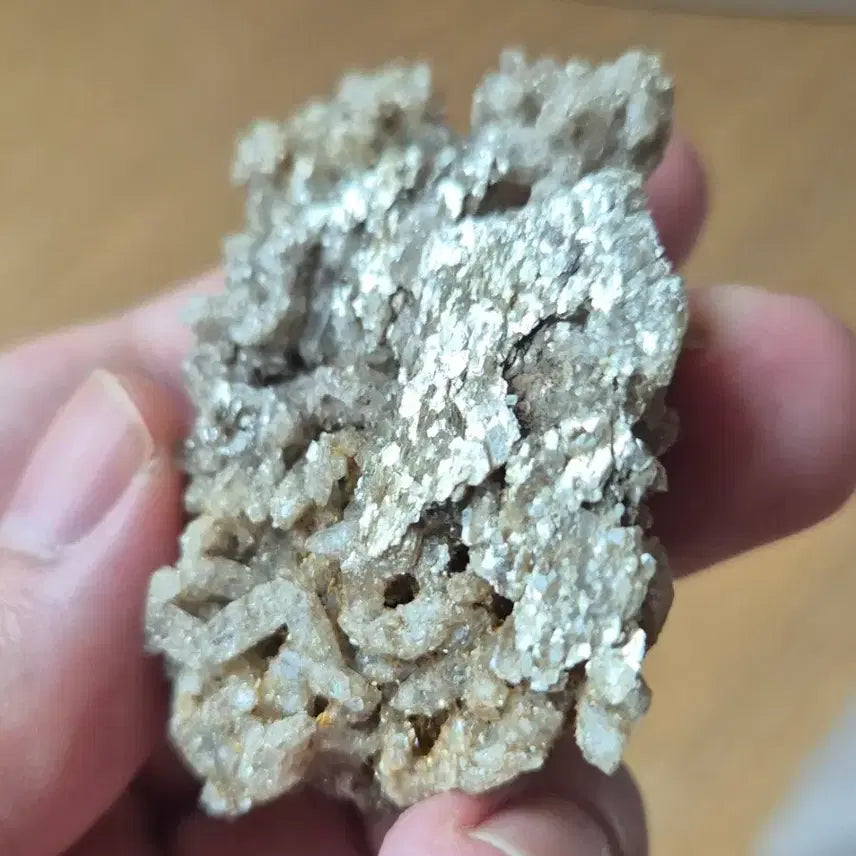 [BUNJANG] Rare Ganesh Himal Muscovite Quartz Cluster Mineral Specimen / 초희귀! 네팔 가네쉬히말 백수정 머스코바이트 쿼츠 원석 광물 표본