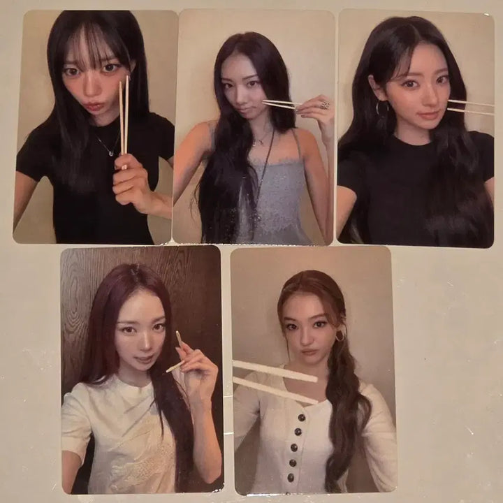 [BUNJANG] MEOVV Miyaw Lucky Draw Photocard Set / 미야오 MEOVV 띠로리 음악중심 공방포카세트
