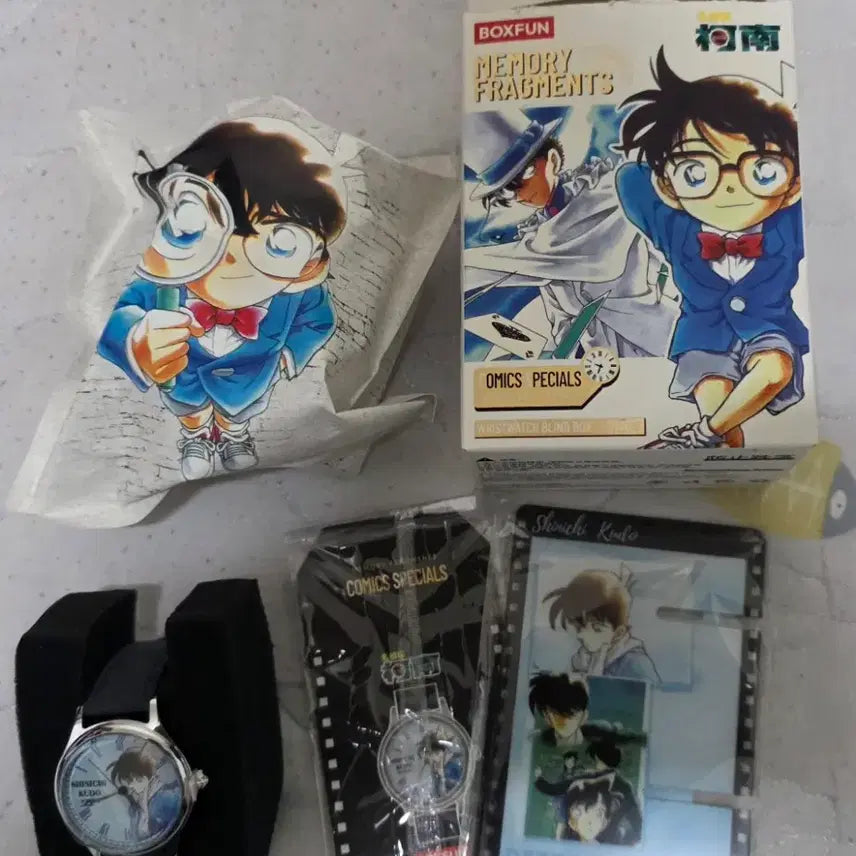 [BUNJANG] Detective Conan China Exclusive BOXFUN 2nd Edition Wristwatch Set / 내용 필독) 명탐정 코난 중국한정 BOXFUN 손목시계 세트 2탄