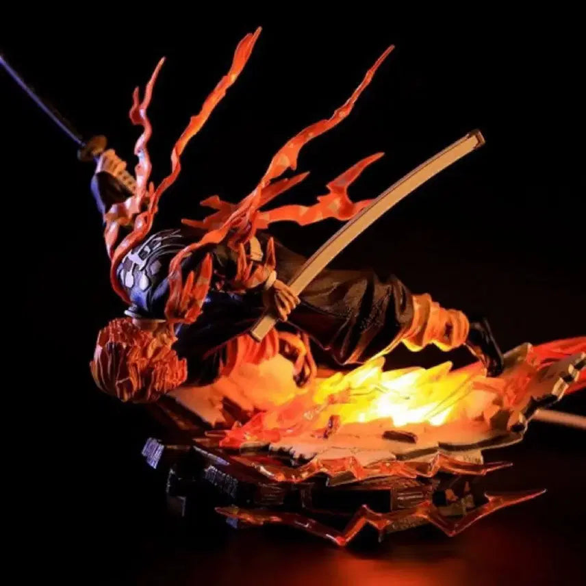 [BUNJANG] Demon Slayer Zenitsu Thunder Breathing 28cm Figure / 귀멸의칼날 젠이츠 번개의호흡 28cm