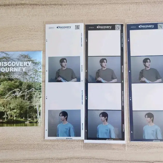 [BUNJANG] Byun Woo Seok Discovery Forest Photocard Bundle Set / 변우석 (미개봉)디스커버리숲포토카드,포토이즘네컷일괄