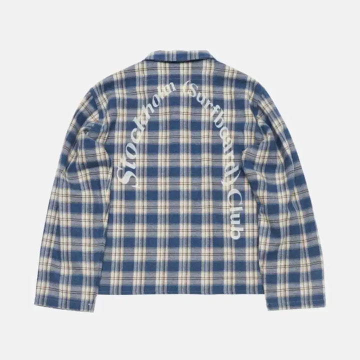 [SOLD OUT] [새상품] 스톡홀름 서프보드 클럽 / 클럽 오버 셔츠 / XL
