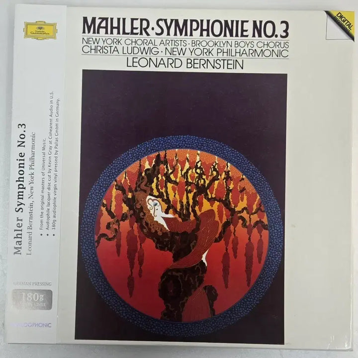 [BUNJANG] Leonard Bernstein Mahler Symphony No. 3 2LP (Analogphonic) / 번스타인 -말러 교향곡3번  DG 2LP  (Analogphonic)