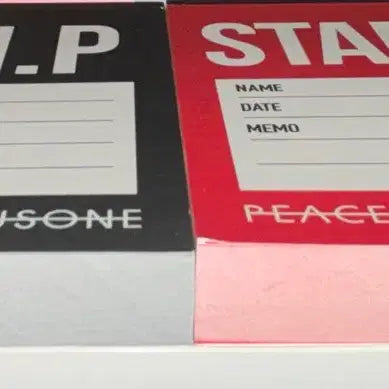 [BUNJANG] G-Dragon Peaceminusone Sticky Notes / 지드래곤 피스마이너스원 노트 패드