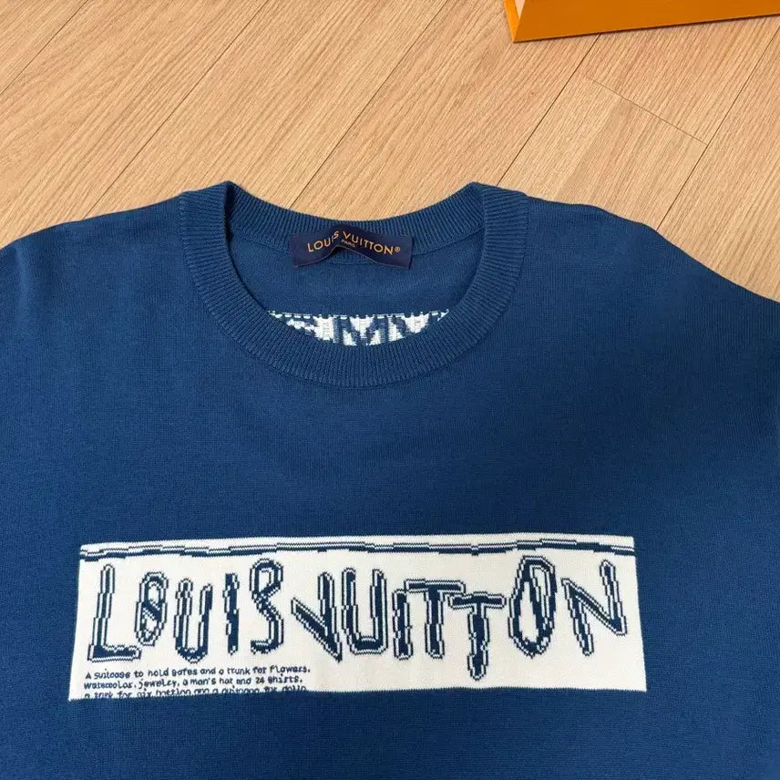 [BUNJANG] Louis Vuitton LVM.2 Knit Short Sleeve T-Shirt / 루이비통 반팔 니트