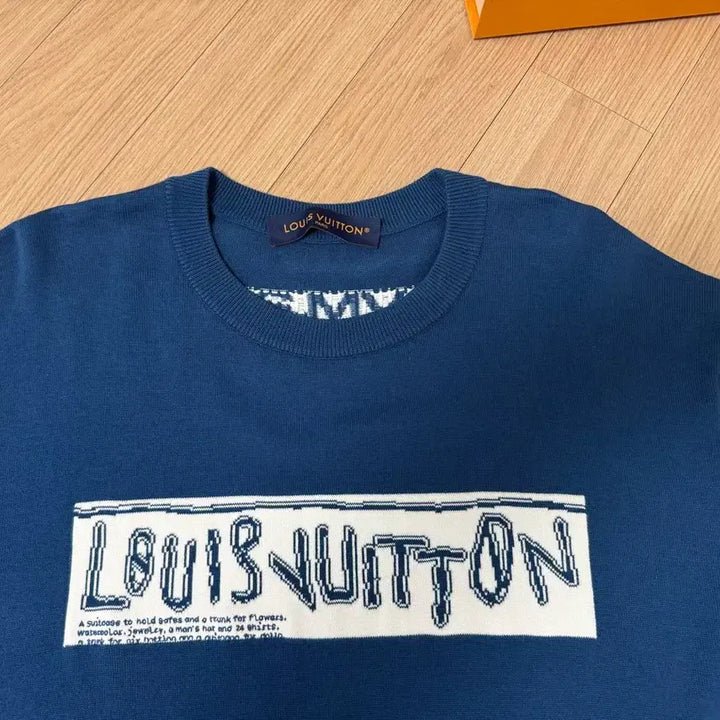 [BUNJANG] Louis Vuitton LVM.2 Knit Short Sleeve T-Shirt / 루이비통 반팔 니트