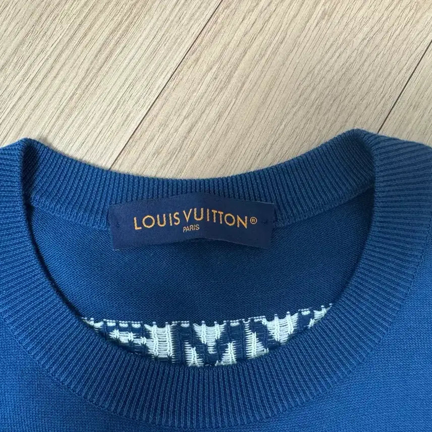 [BUNJANG] Louis Vuitton LVM.2 Knit Short Sleeve T-Shirt / 루이비통 반팔 니트