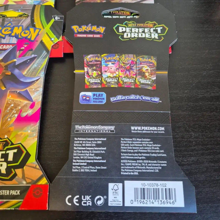 [BUNJANG] Perfect Order Pokemon Card Pack / 퍼팩트오더 포켓몬 카드팩
