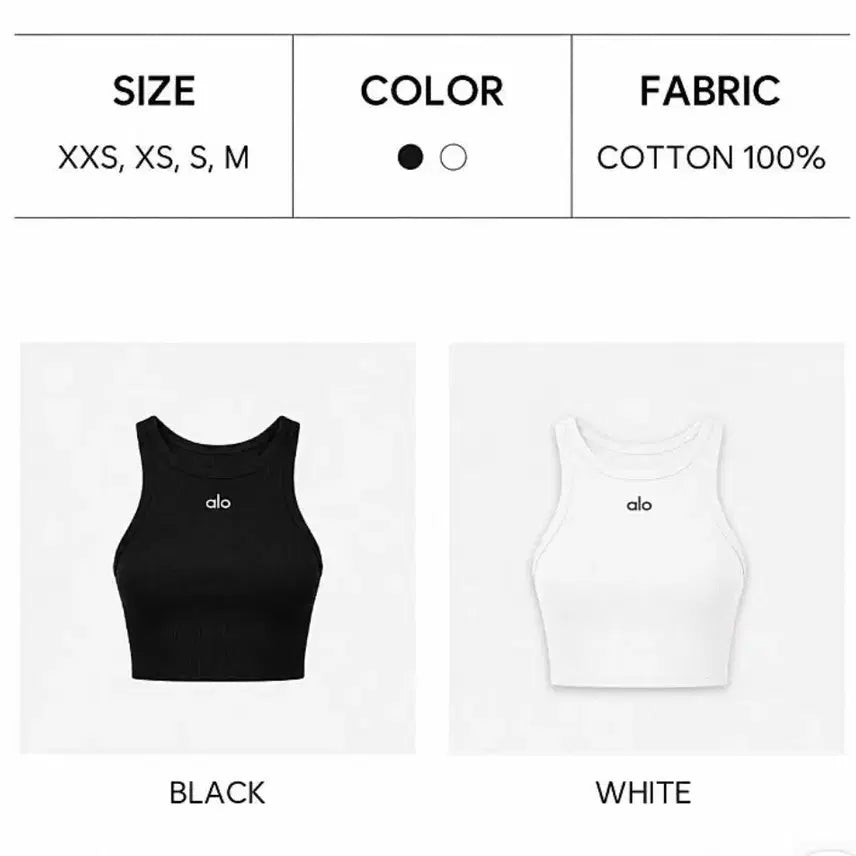 [BUNJANG] Alo Yoga Aspire Tank Top / 알로요가 아스파이어 탱크탑 나시