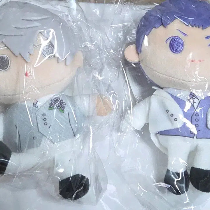 [BUNJANG] Blue Lock Exhibition Original Drawing Mini Mascot Keychain Plush Nagi Leo Bundle Set (Sealed) / 블루록 원화전 누이 나기 레오 미개봉 일괄판매