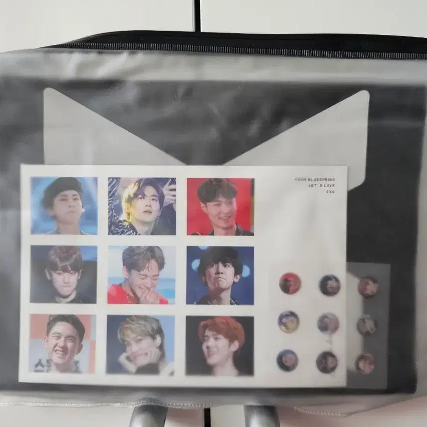 [BUNJANG] EXO Spring Hope Reflective Slogan / 엑소 EXO 푸른봄 반사 슬로건
