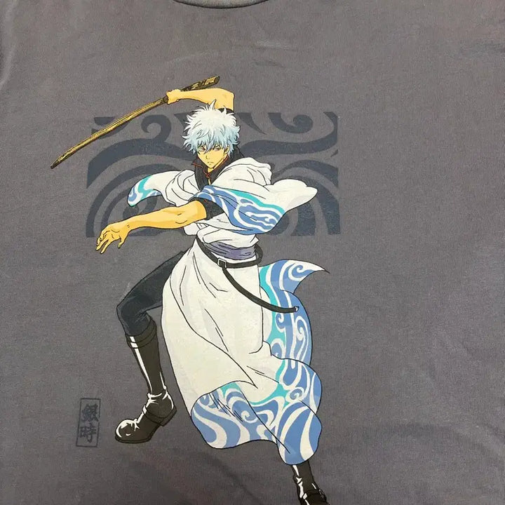 [BUNJANG] Gintama Gintoki Spao T-Shirt / 은혼 스파오 티셔츠 긴토키옷 은혼옷