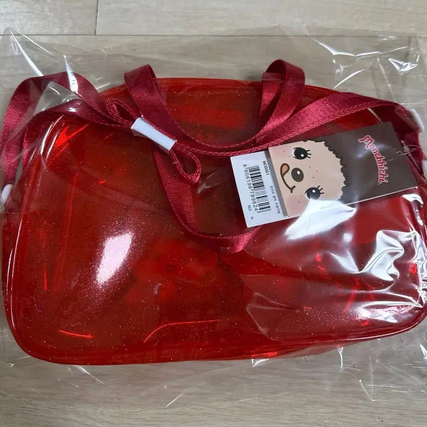 [BUNJANG] Monchhichi PVC Beach Bag / 몬치치 pvc 비치백
