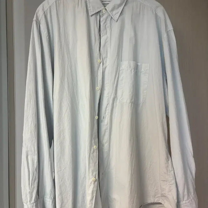 [BUNJANG] Brown Yak Washed Shirt Light Grey / 브라운야드 워시드 셔츠 라이트그레이 6
