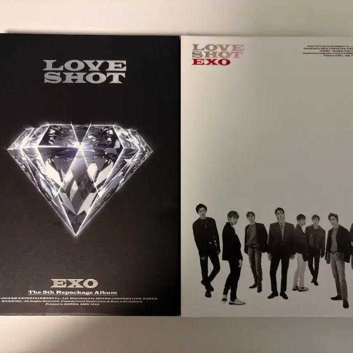 [BUNJANG] EXO Love Shot Album Bundle Set / 엑소 러브샷 앨범 2종류