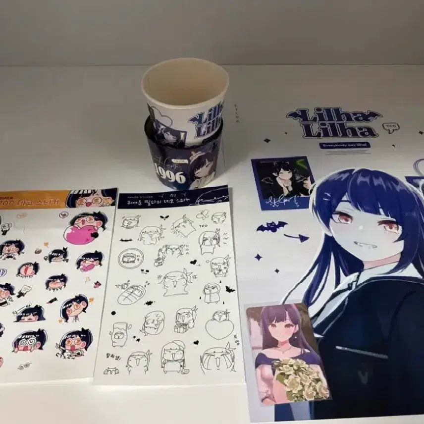 [SOLD OUT] 급처)이세계아이돌 릴파 공식 생일카페 굿즈
