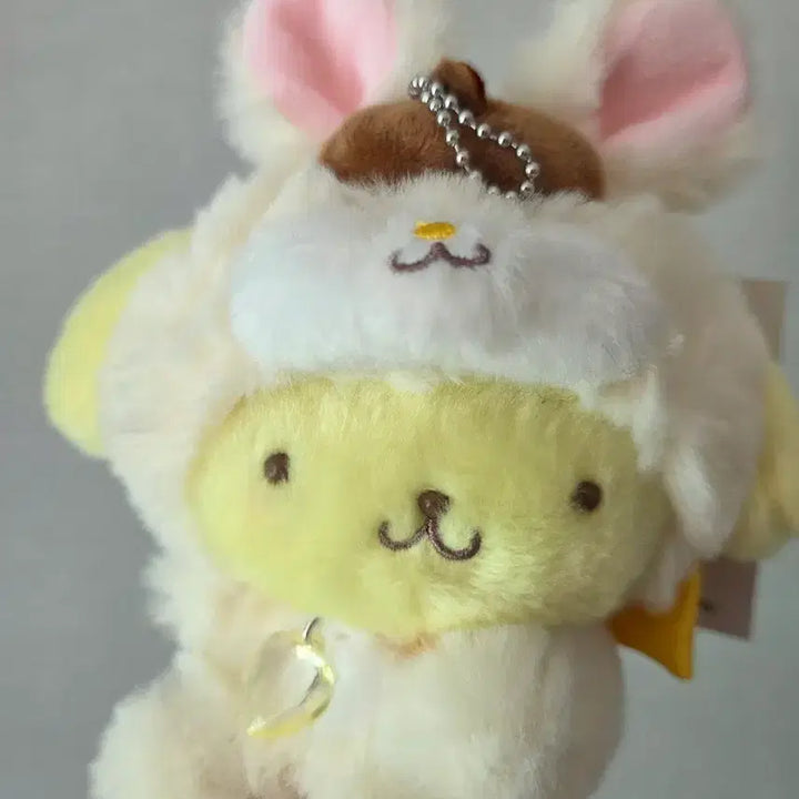 [BUNJANG] Sanrio Pompompurin Mascot Keyring / 산리오 폼폼푸린 마스코트 키링