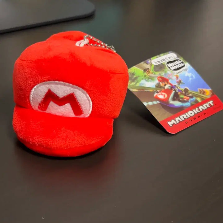 [BUNJANG] Super Mario Mocchi Mocchi Mario Hat Keychain / 슈퍼마리오 mocchi mocchi 마리오 모자 키링