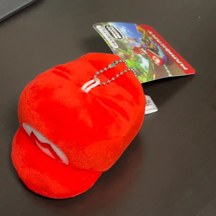 [BUNJANG] Super Mario Mocchi Mocchi Mario Hat Keychain / 슈퍼마리오 mocchi mocchi 마리오 모자 키링