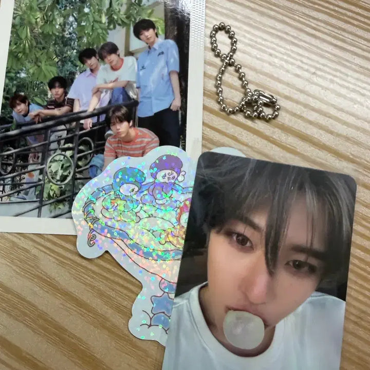 [BUNJANG] Popchu Keyring Sion Photocard / 팝츄 키링 시온 포카 포함