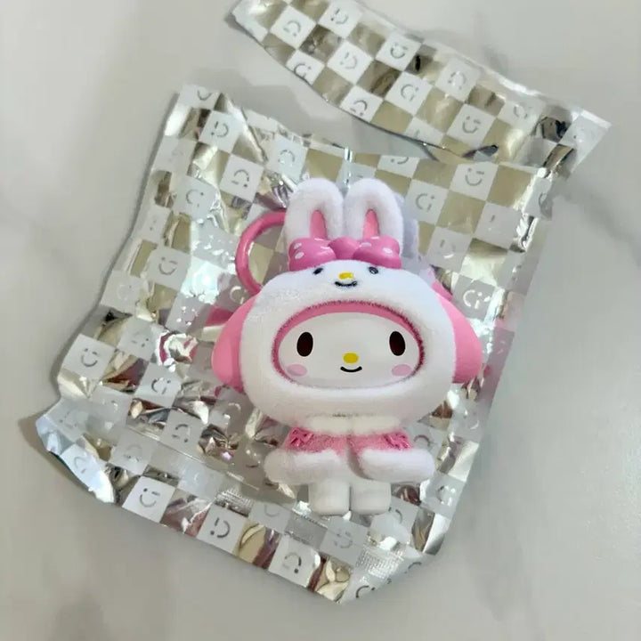 [BUNJANG] Miniso Sanrio Face Change Keychain My Melody / 미니소 산리오 페이스 체인지 키링 마이멜로디