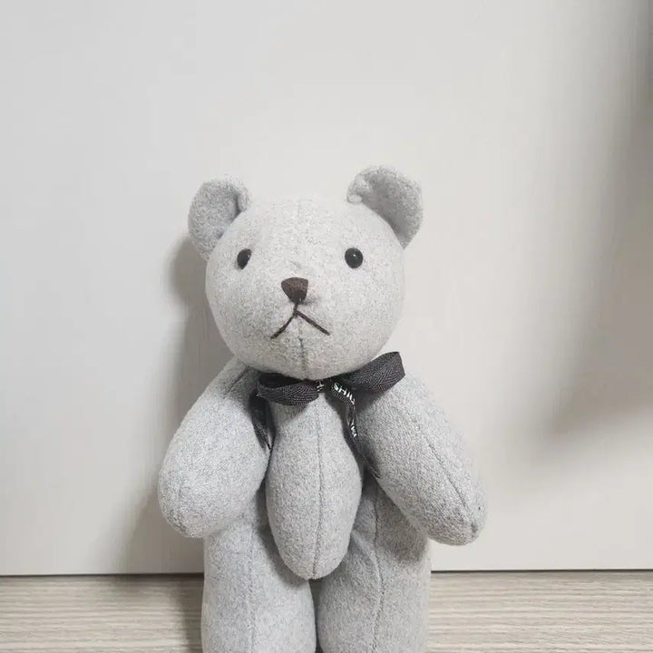 [BUNJANG] Shilla Hotel Shilla Bear Gray Plush Doll / 신라호텔 곰인형 신라베어 그레이