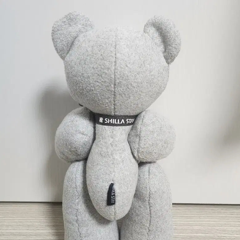 [BUNJANG] Shilla Hotel Shilla Bear Gray Plush Doll / 신라호텔 곰인형 신라베어 그레이
