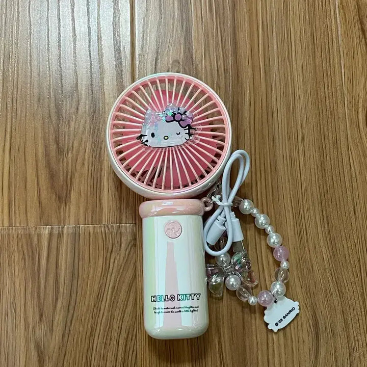 [BUNJANG] Hello Kitty Portable Fan Pink / 헬로키티 휴대용 선풍기 핑크