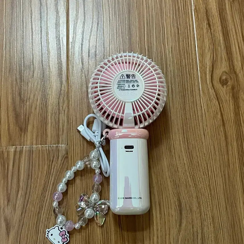 [BUNJANG] Hello Kitty Portable Fan Pink / 헬로키티 휴대용 선풍기 핑크