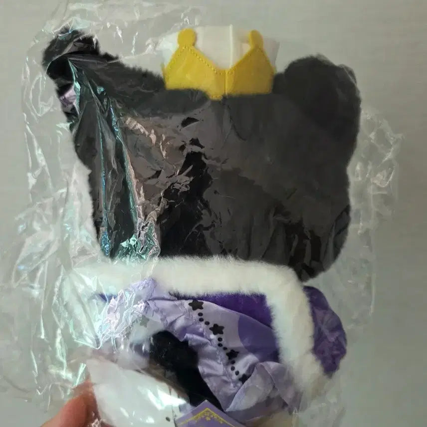 [BUNJANG] Sanrio Kuromi Crown Plush Doll / 산리오 왕관 쿠로미 누이인형
