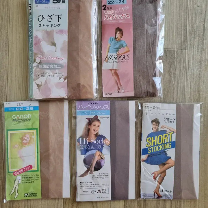 [BUNJANG] Japanese Brand High Socks Stockings - 10 Pairs Bundle / 일본브랜드 하이삭스  스타킹  10족 일괄