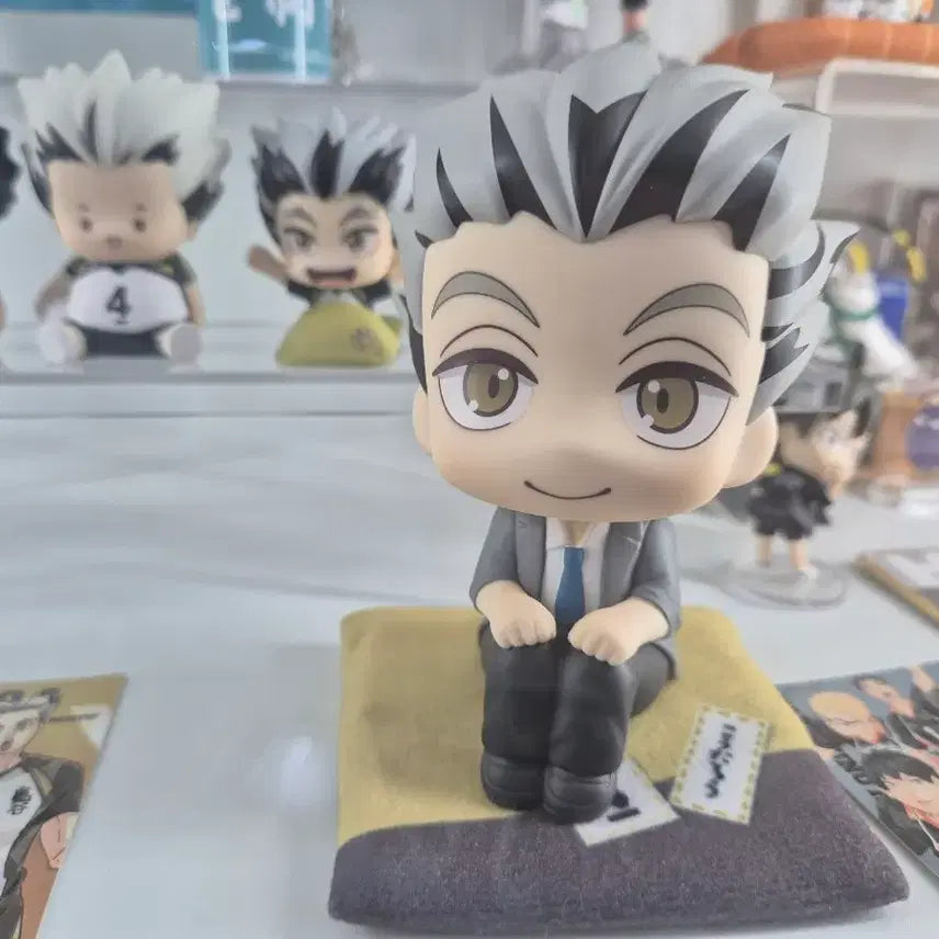 [BUNJANG] Haikyuu!! Bokuto Koutarou &amp; Akaashi Keiji Lookup Figures Bundle Set with Special Cushion &amp; Acrylics / 하이큐 보쿠토 아카아시 룩업 일괄