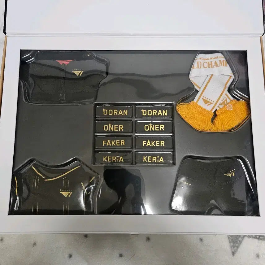 [BUNJANG] T1 2025 Worlds V6 Doll Uniform Kit / T1 2025 월즈 V6 인형 유니폼 키트 양도