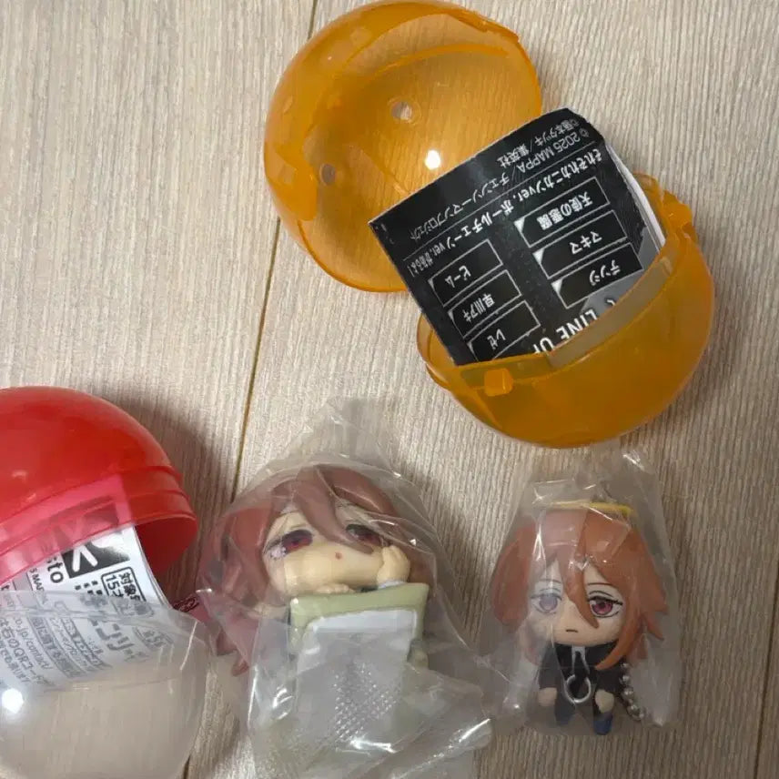 [BUNJANG] Chainsaw Man Angel ‘Onemutan’ &amp; Dangling Gacha Keychain Set / 체인소맨 천사 오네무탄 ,천사 대롱대롱 가챠 키링