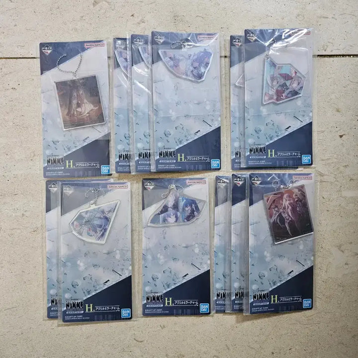 [BUNJANG] Nier: Automata Cinderella Siren Ichiban Kuji Acrylic Charm Keychain / 니케 아크릴 미러 챰 키링 신데렐라 세이렌 이치방쿠지 제일복권