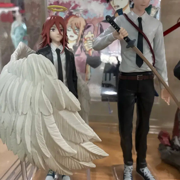 [BUNJANG] Chainsaw Man Aki Angel Special Edition Figure with Bonus / 체인소맨 천사,아키  피규어 + 극장판 특전