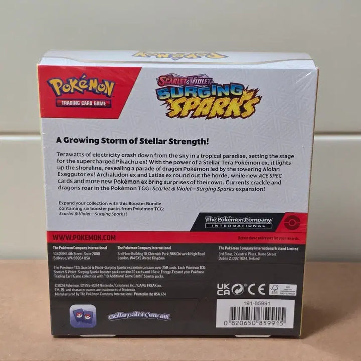 [BUNJANG] Pokemon TCG: Sword &amp; Shield - Chilling Reign Booster Bundle / 포켓몬카드 북미 초전브레이커 surging sparks 부스터 번들