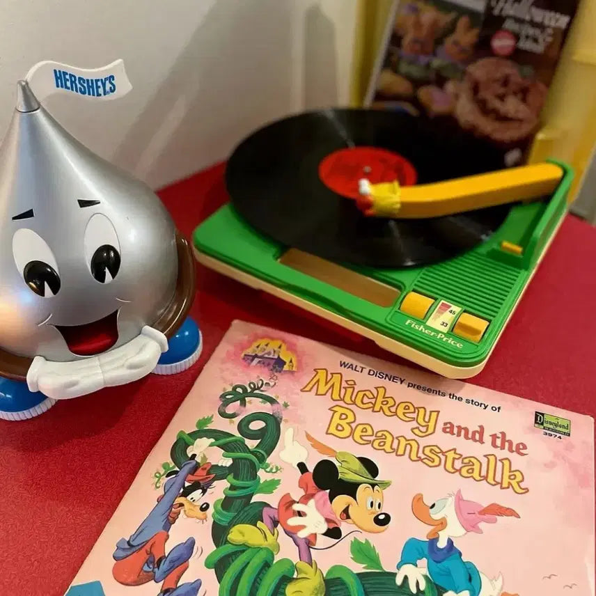 [BUNJANG] Walt Disney Mickey and the Beanstalk Vintage Vinyl Audio Reading Book (1968) / 1960s/월트디즈니 미키와콩나무 빈티지 바이닐 오디오리딩북