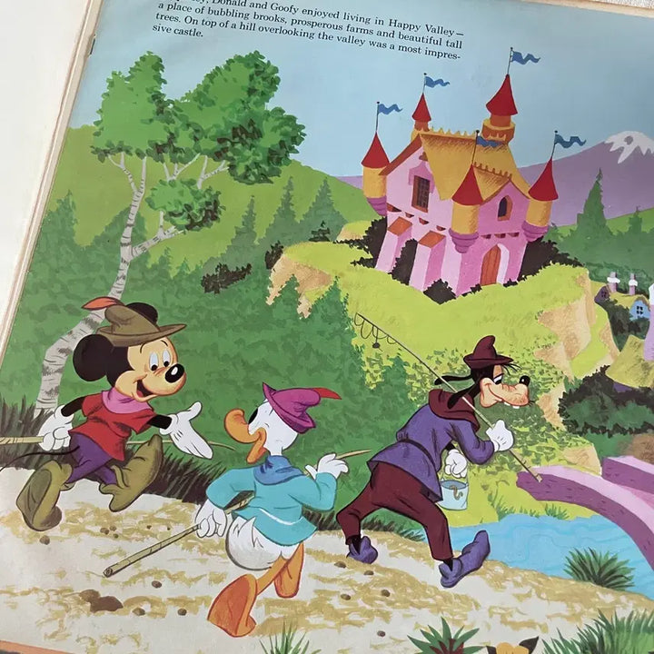 [BUNJANG] Walt Disney Mickey and the Beanstalk Vintage Vinyl Audio Reading Book (1968) / 1960s/월트디즈니 미키와콩나무 빈티지 바이닐 오디오리딩북