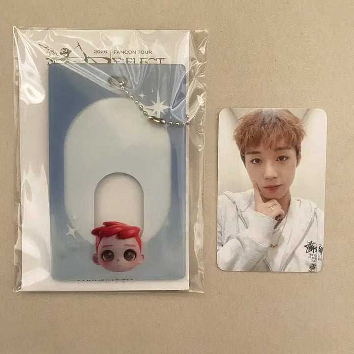 [BUNJANG] Park Ji Hoon Fancon MD Acrylic Photocard Holder (Photocard Included) / 박지훈 팬콘 md 엠디 아크릴 포토카드 홀더 양도(포카포함)