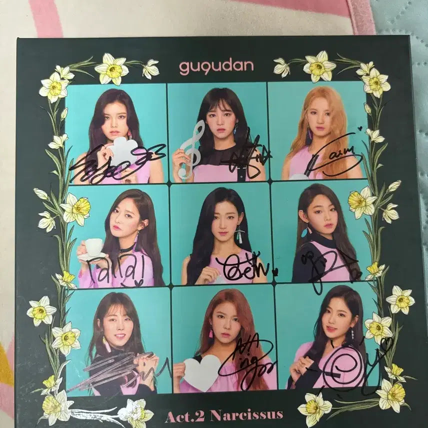 [BUNJANG] Gugudan Narcissus Signed Album with Sejeong Photocard / 구구단 Narcissus 앨범 친필 싸인 앨범 비매