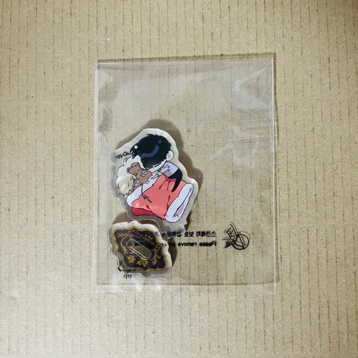 [BUNJANG] Jaimi Shop Rebom White Night Flower Road Mini Acrylic Stand / 재이미샵 레봄 백야의꽃길 미니 아크릴스탠드