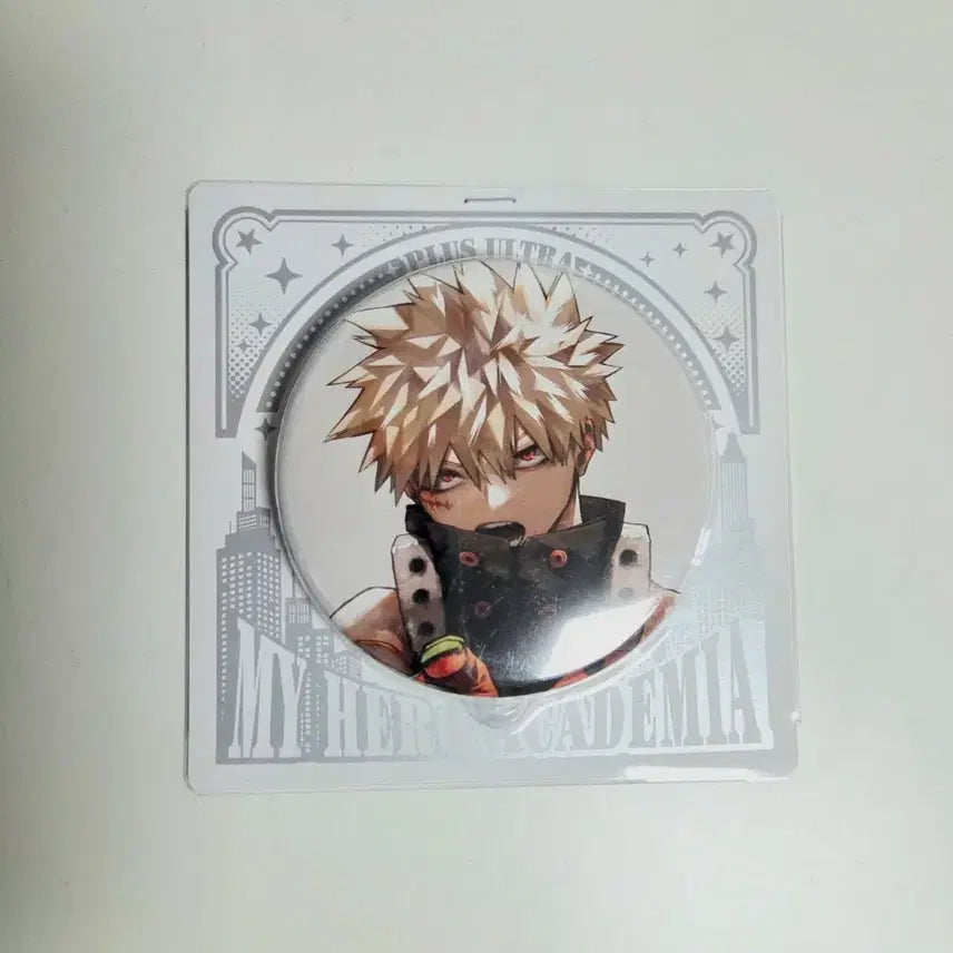 [BUNJANG] My Hero Academia Katsuki Bakugo Original Art Exhibition JCS Can Badge / [미개봉] 나히아 바쿠고 원화전 JCS 캔뱃지 히로아카