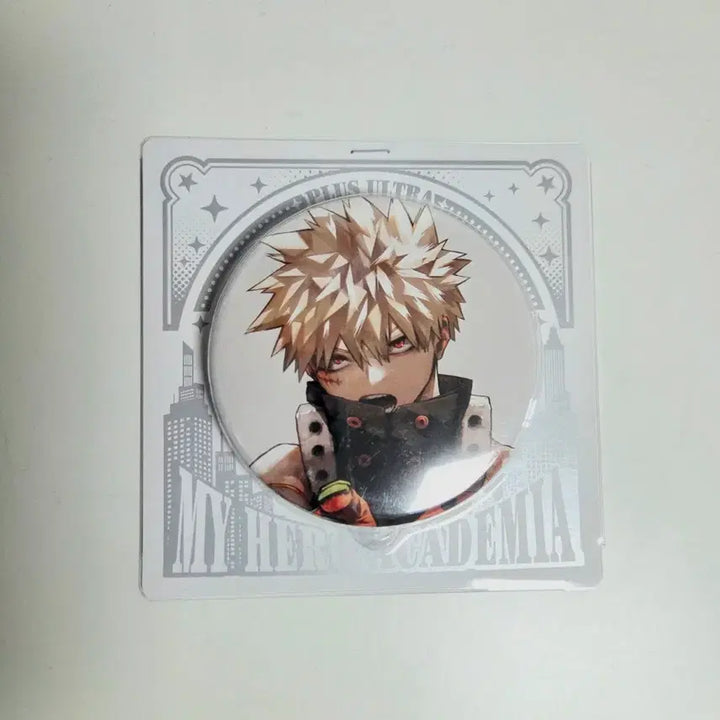 [BUNJANG] My Hero Academia Katsuki Bakugo Original Art Exhibition JCS Can Badge / [미개봉] 나히아 바쿠고 원화전 JCS 캔뱃지 히로아카