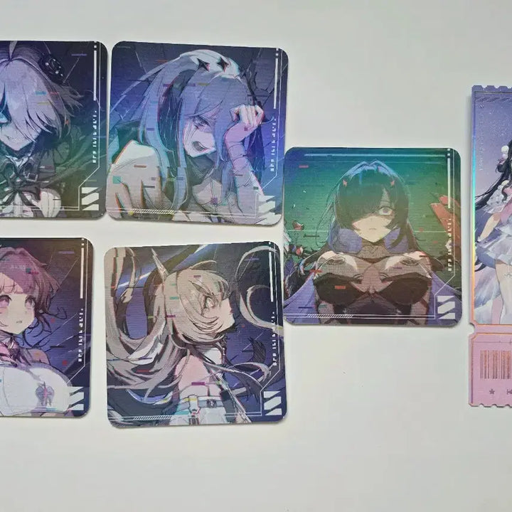 [BUNJANG] Chaos Zero Nightmare Kazena Garden Party Coaster Set / 카오스 제로 나이트메어 카제나 가든 파티 코스터 세트
