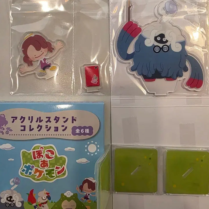 [BUNJANG] Pocopia Pokemon Acrylic Stand (Snorlax + Squirtle Set) / 포코피아 아크릴 스탠드 판매합니다.(덩쿠림보박사+꼬부기세트)