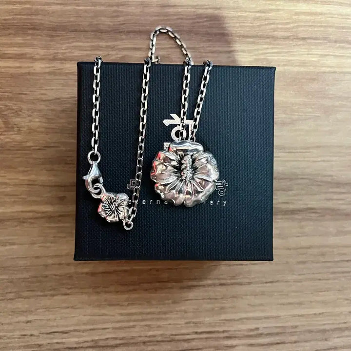 [SOLD OUT] 무궁화랑 무궁화 순은 펜던트 판매합니다.