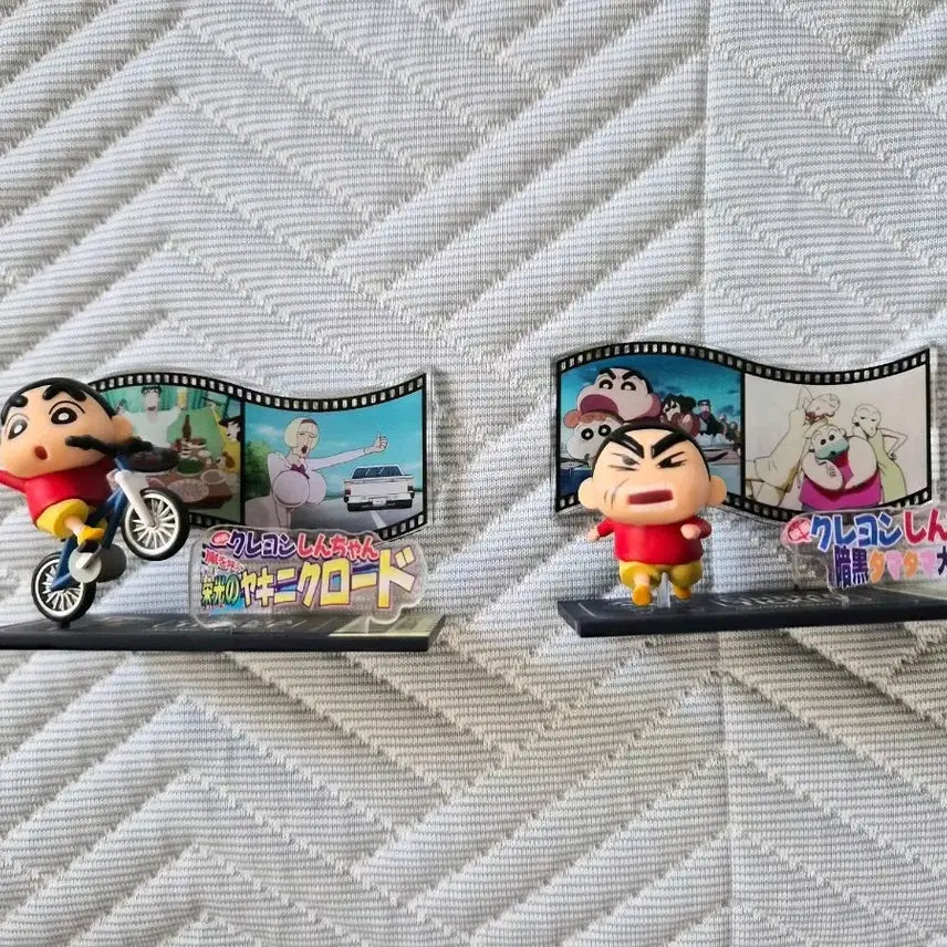 [BUNJANG] Crayon Shin-chan Cinematic Figures Set / 짱구는 못말려 시네마틱 피규어 2종 일괄