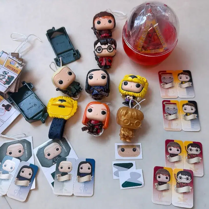 [BUNJANG] Harry Potter Kinder Joy Surprise Toy &amp; Snack Bundle / 해리포터 킨더조이 간식가챠 사진일괄판매